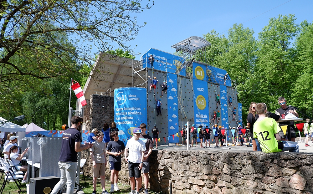 Čē Čē čempionāta fināls Bauskas pils parkā