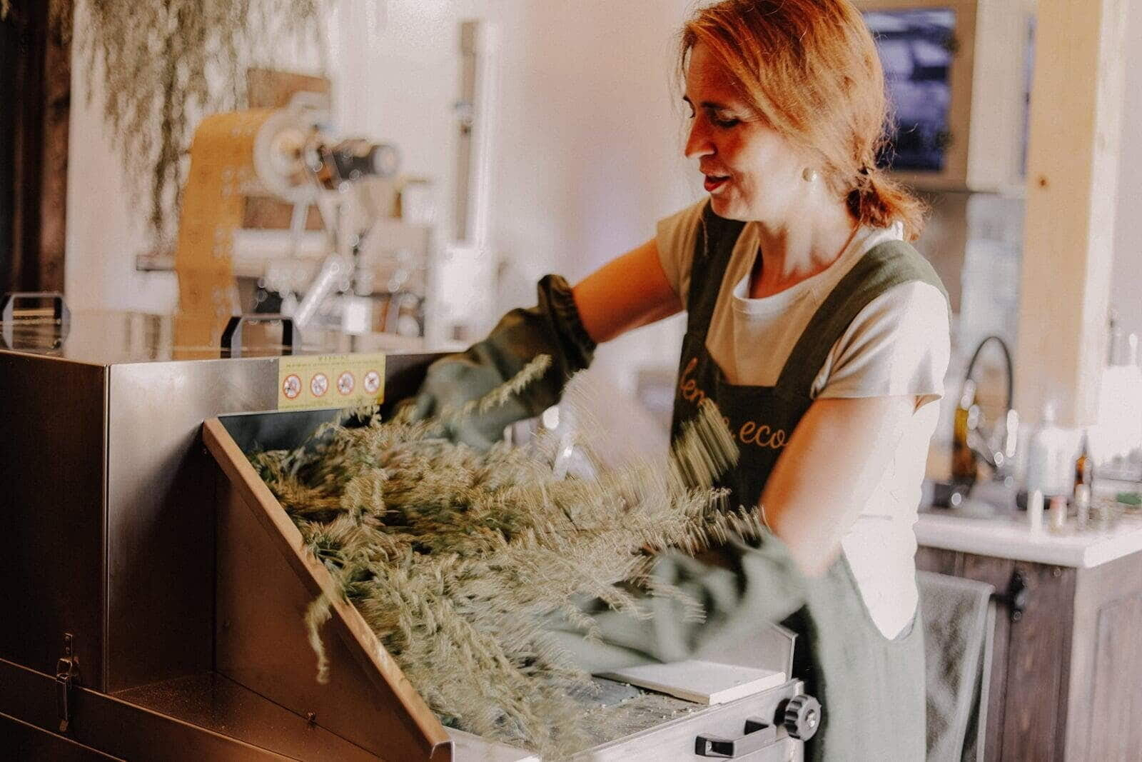 Pro Natural tēju apstrādes process
