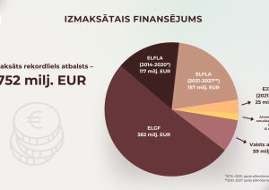 LAD infografika ar 2025.gadā paveikto