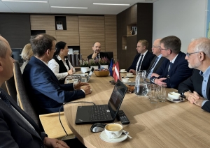 Ziemeļreinas–Vestfālenes delegācija tiekas ar LAD pārstāvjiem