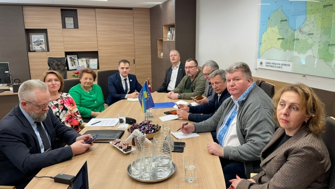 Ukraiņu delegācijas vizīte LAD