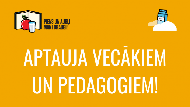 “Piens un augļi skolai”  aptauja
