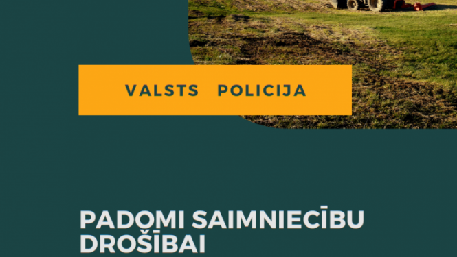 Valsts policijas brošūra par drošību