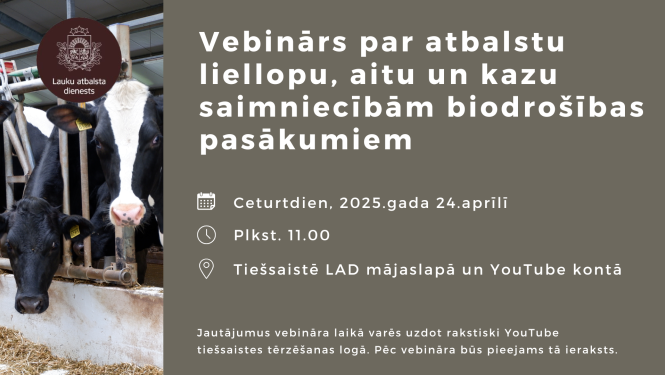 Informācija par vebināru