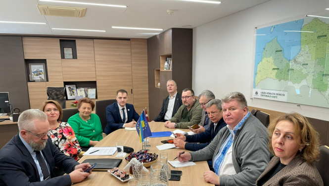 Ukraiņu delegācijas vizīte LAD