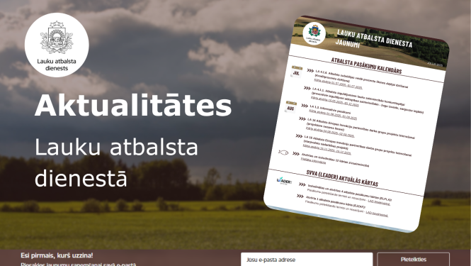 Ilustratīvs attēls par pierakstīšanos LAD ziņnesim.