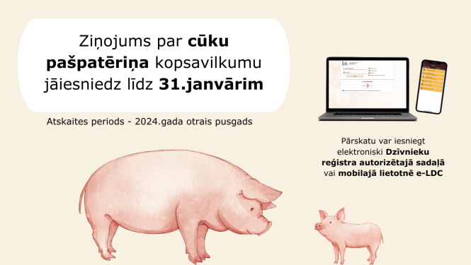 Atgādinājums cūku īpašniekiem
