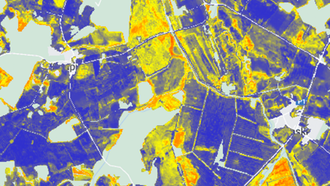 Ģeokartes fragments