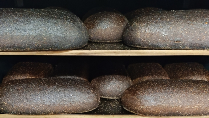 Maize plauktos ceptuvē