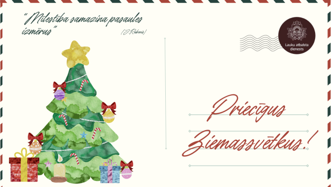 Ziemassvētku apsveikums