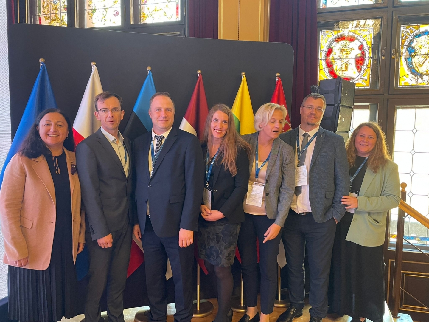 Dalībnieki Baltijas valstu un Polijas maksājumu aģentūru konferencē