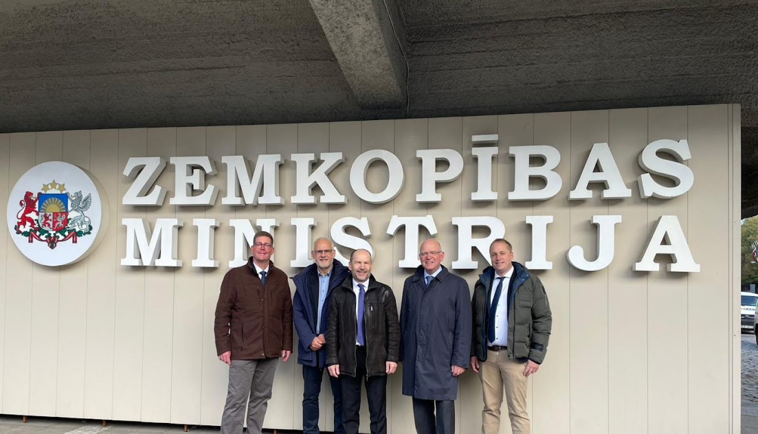 Tikšanās ar vācu delegācijas pārstāvjiem