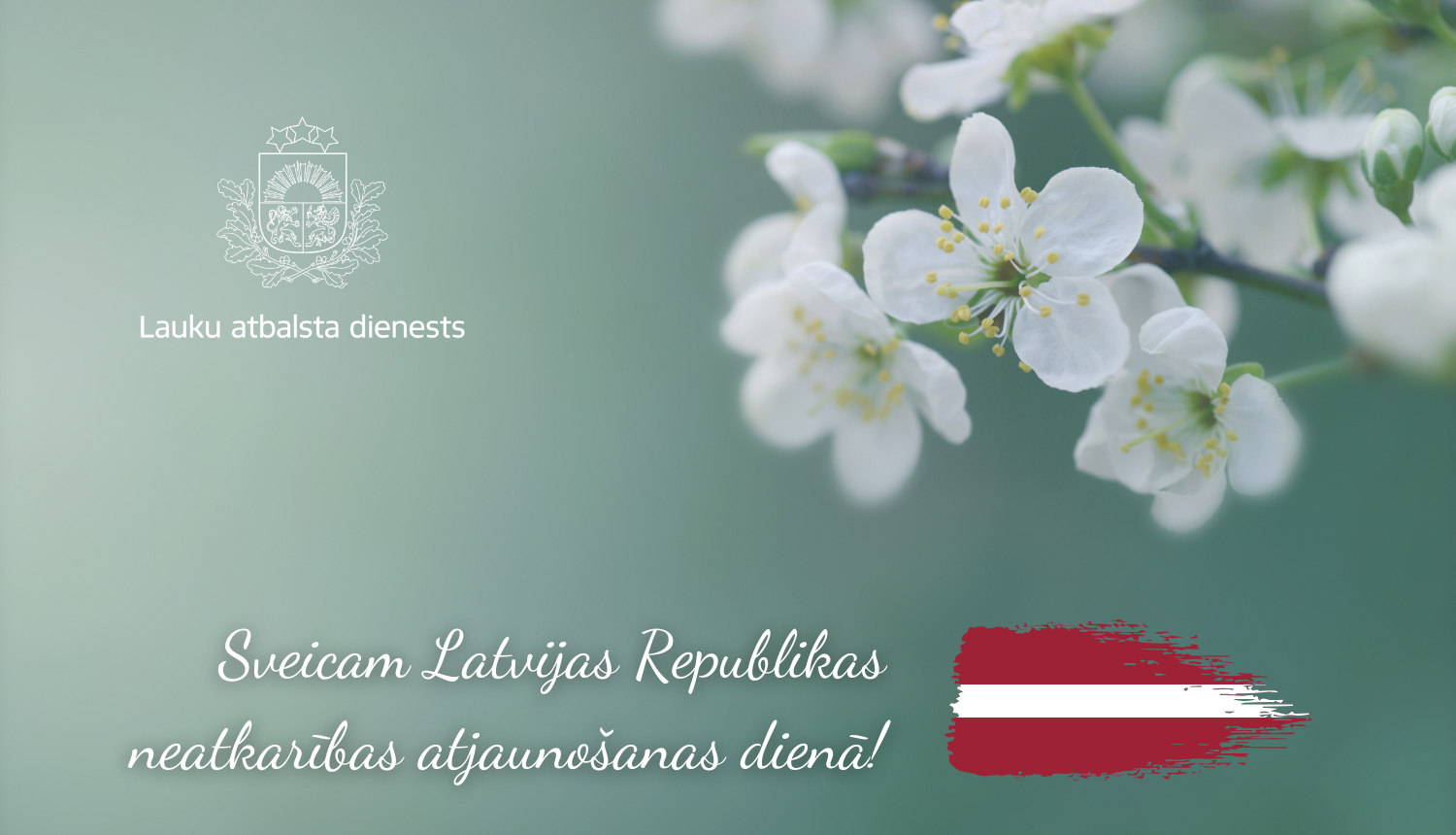 Apsveikums svētkos.