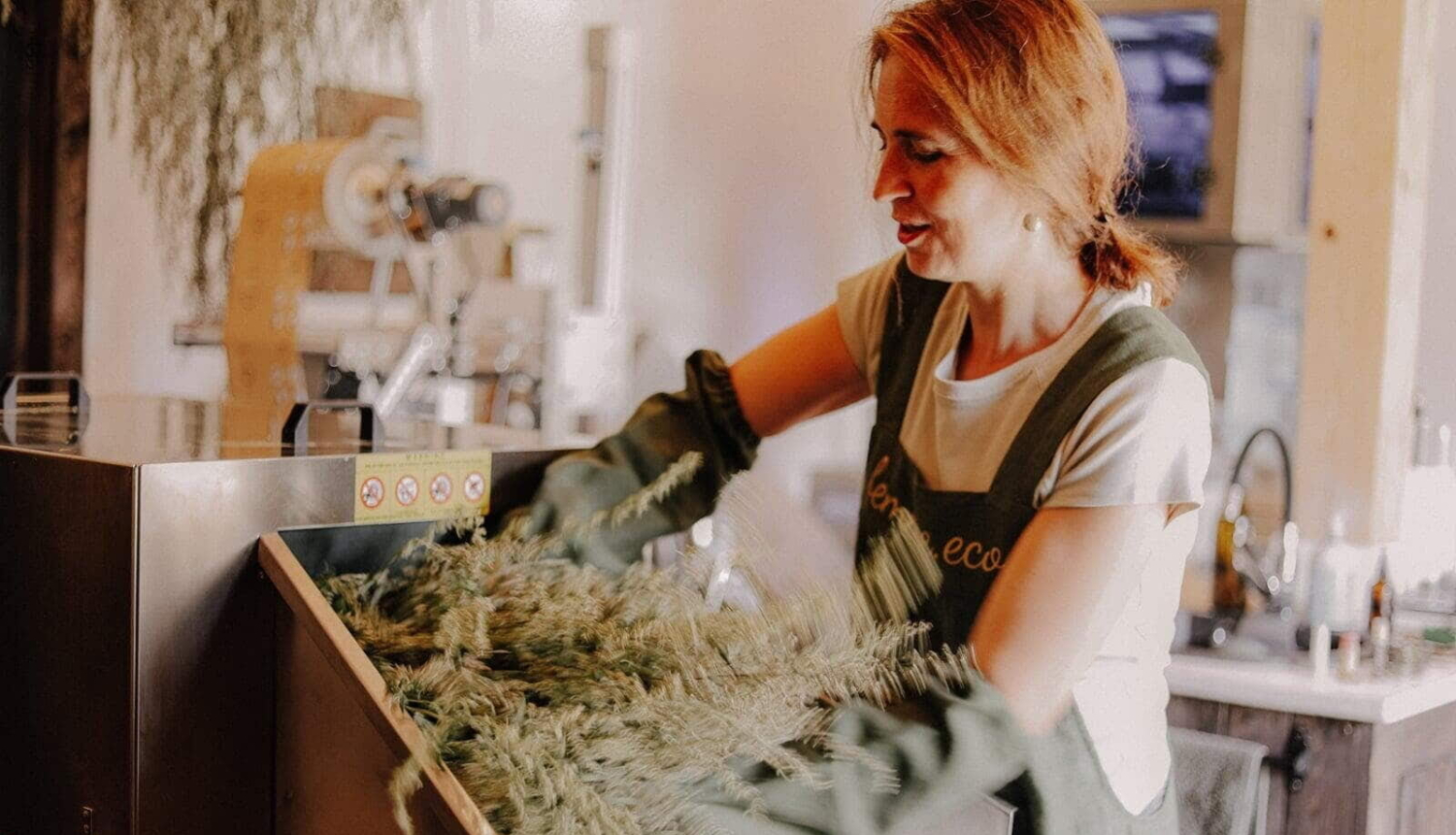 Pro Natural tēju apstrādes process