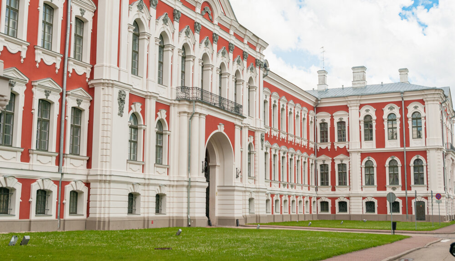 Jalgavas pils sānu skats