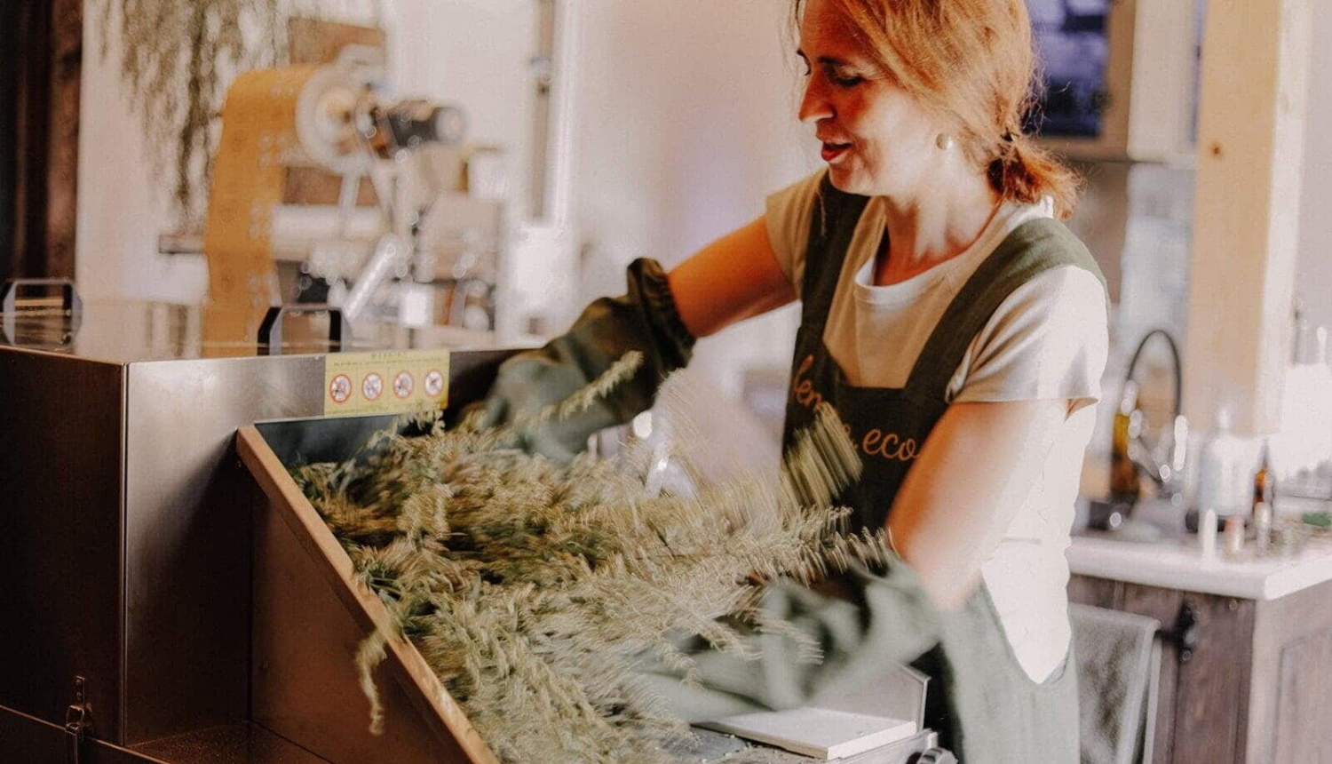 Pro Natural tēju apstrādes process